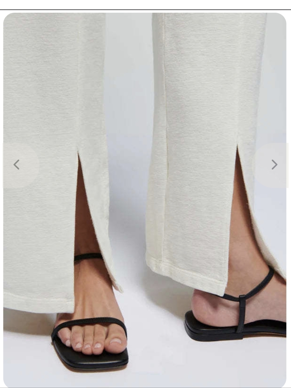 Nation LTD Lincoln Pant- Porcelain - Picture 3 of 7